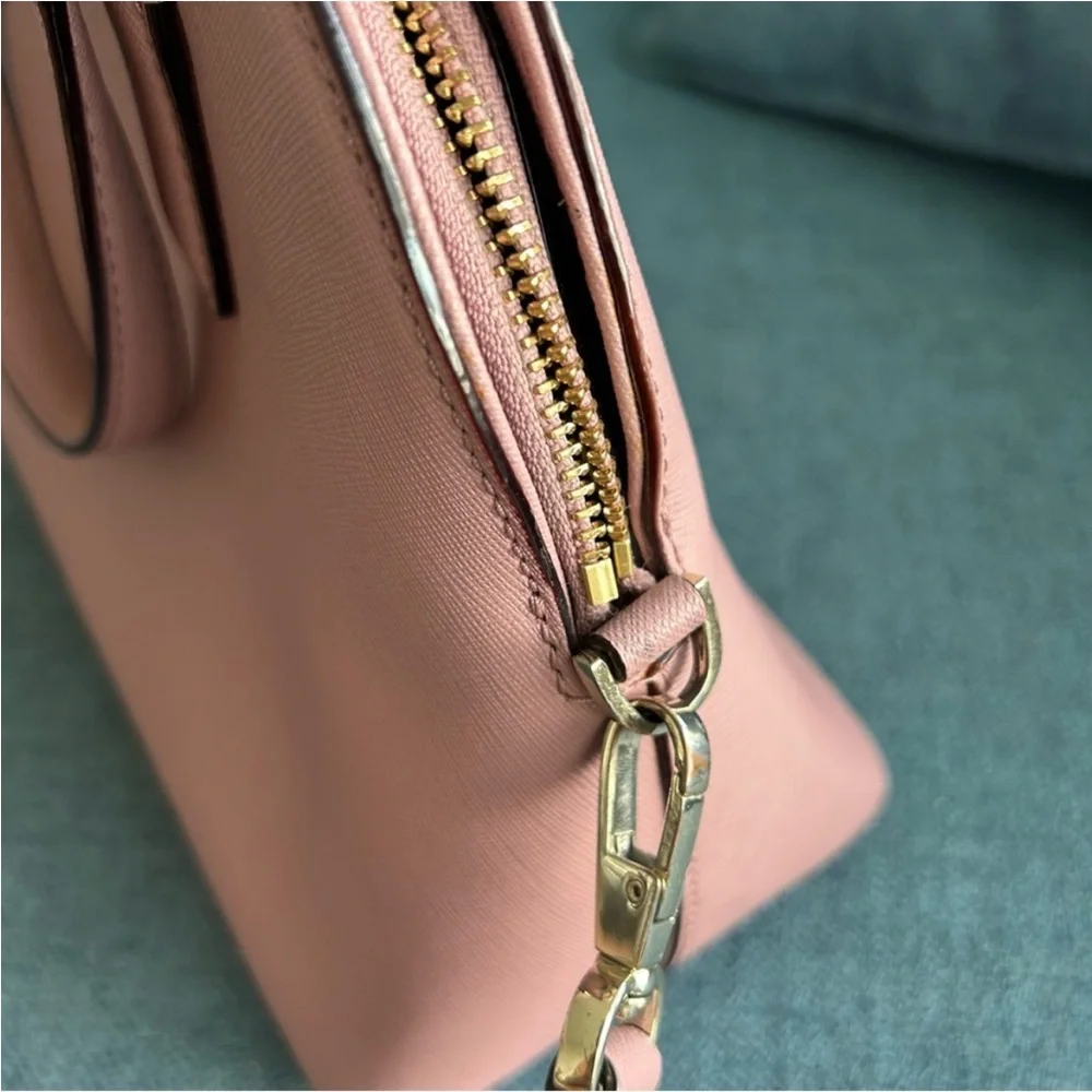 Kate Spade Cameron Street Lottie Safiano Leather Crossbody Bag Medium in Pink